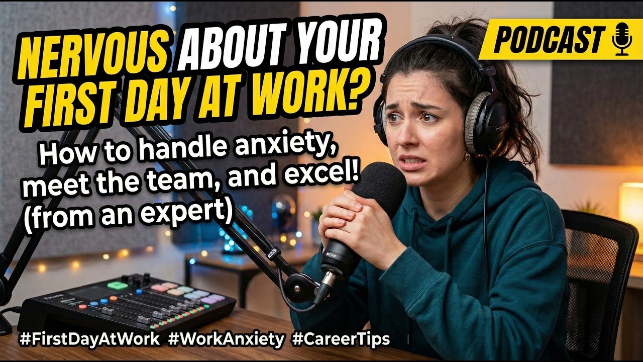 English Listening Practice | First Day at Work Podcast | Improve Your English