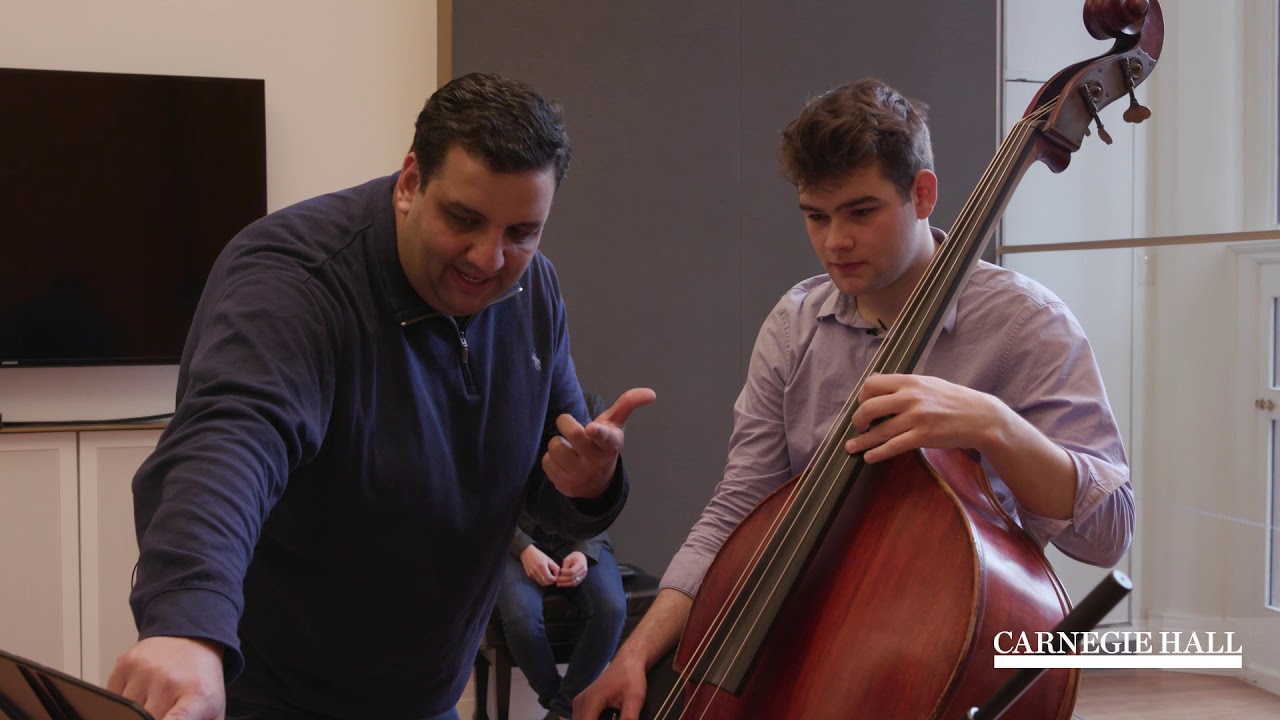 Vienna Philharmonic Bass Master Class with Ödön Rácz: R. Strauss’s Ein Heldenleben