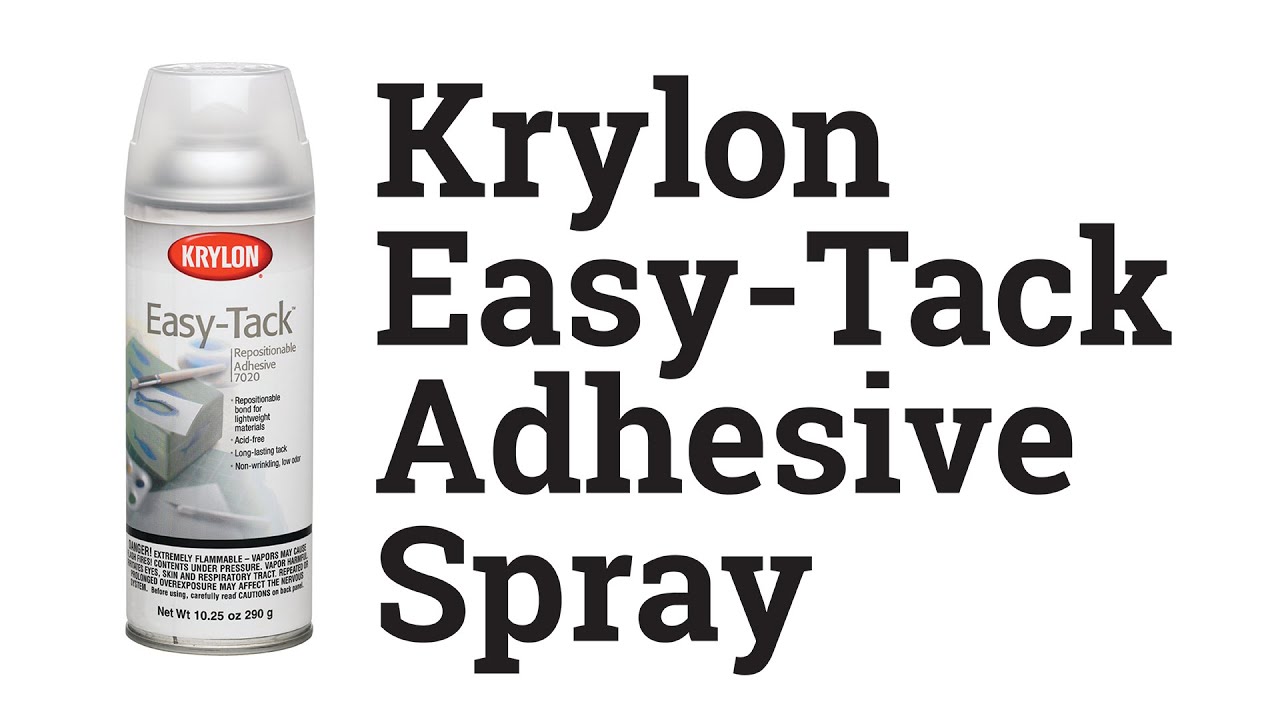 Repositionable Spray-on Glue