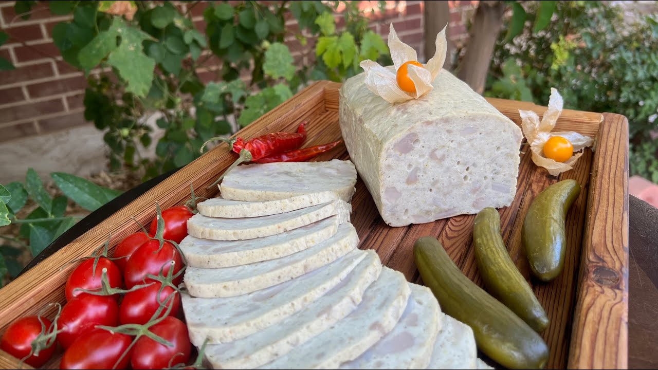 ژامبون مرغ دودی با تکه های گوشت _ژامبون مرغ دودی با طعم باور نکردنی و عالی به روش صنعتی