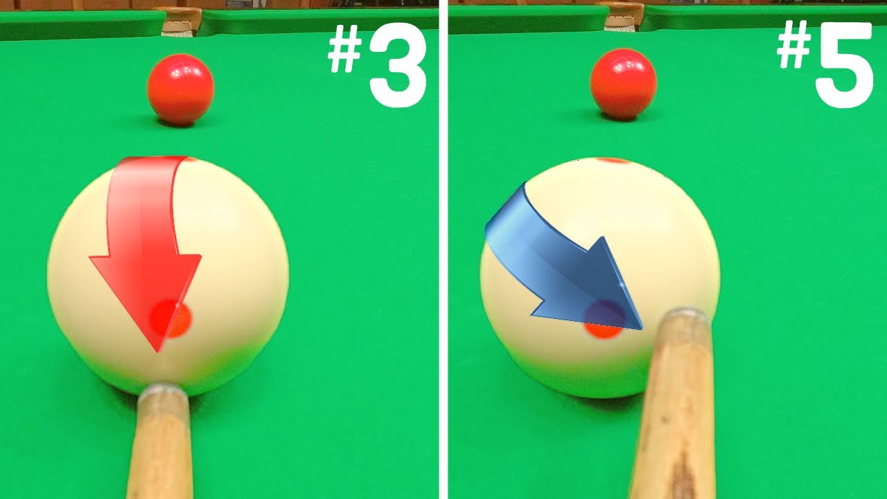 Snooker How To Spin The Cue Ball