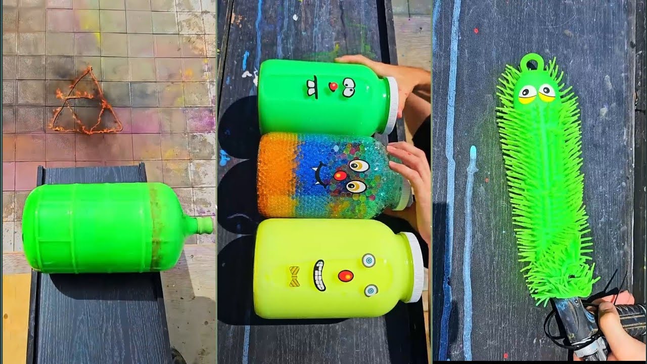 🎈Crushing Crunchy &  Soft Things ! Breaking Glass🍸 Bottles🍾 💥TOP TESTIN