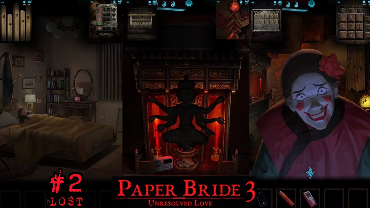 Paper Bride 3 Chapter 2 Lost Walkthrough | Unresolved Love 紙嫁衣3