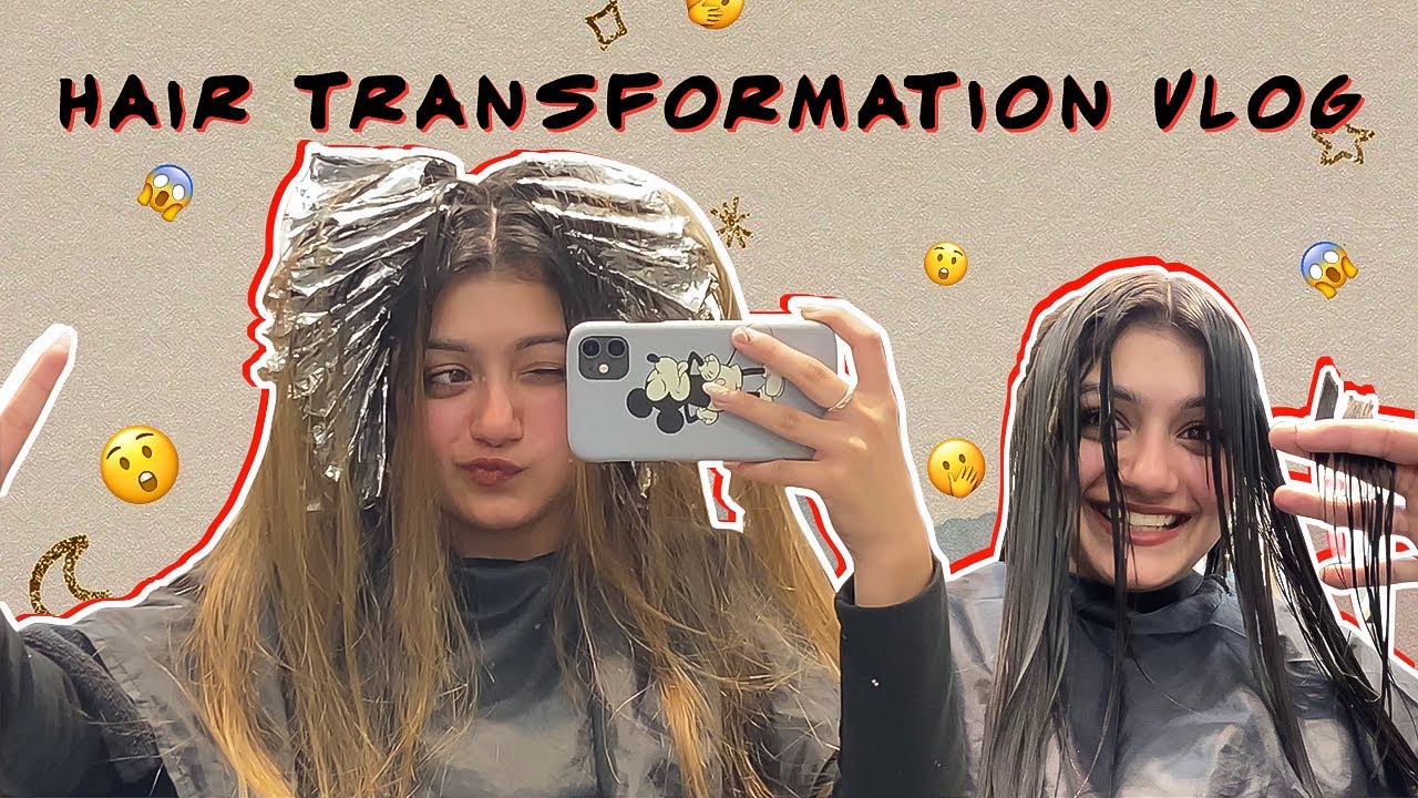 POKEMON BANN GAYI 😰😂 || HAIR TRANSFORMATION VLOG || AMULYA RATTAN