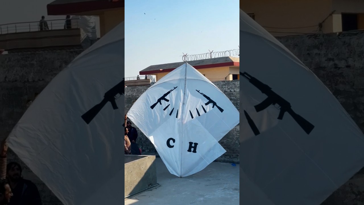 40 Tawa Big Kite Flying 🔥🪁 #basant #kiteflying