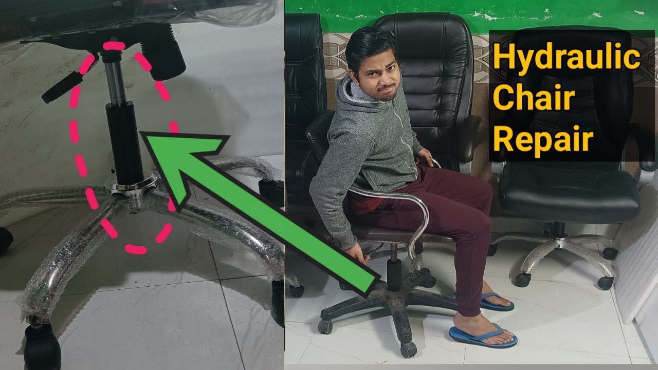 FIX IT YOURSELF! Office Chair Hydraulic Repair | Fix Gas Lift Cylinder at Home Without Tools