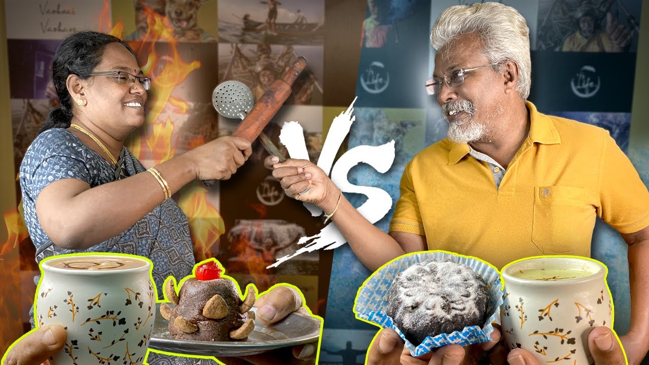 Dad vs Mom - No fire cooking competition | 100% FUN! 😂