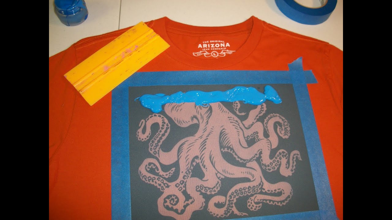 UNBELIEVABLY EASY WAY TO SCREEN PRINT AT HOME!