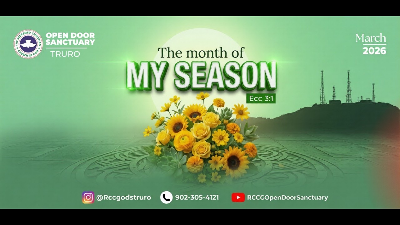 Sunday Service || March 15th 2026 || RCCG Open Door Sanctuary Truro