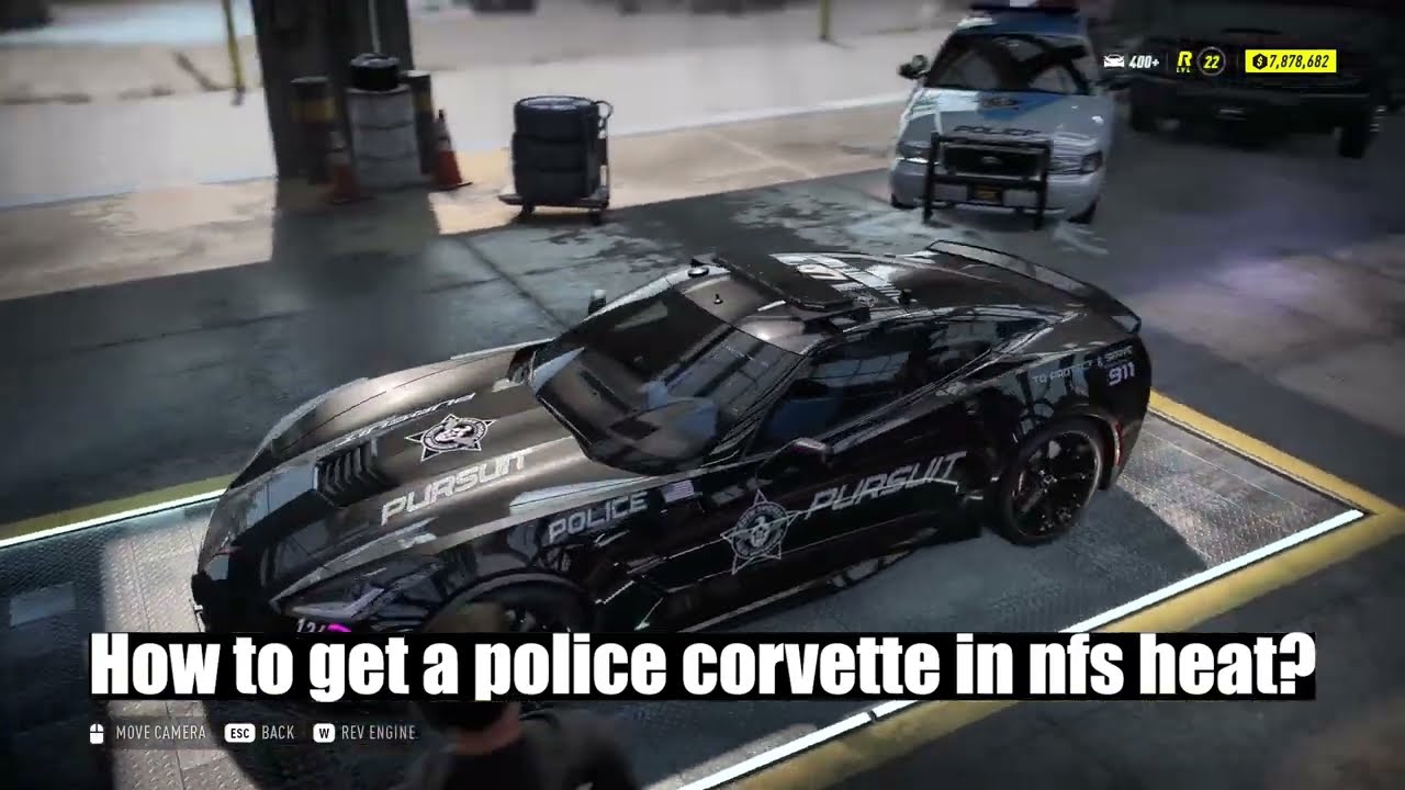 How to get a police corvette in need for speed heat