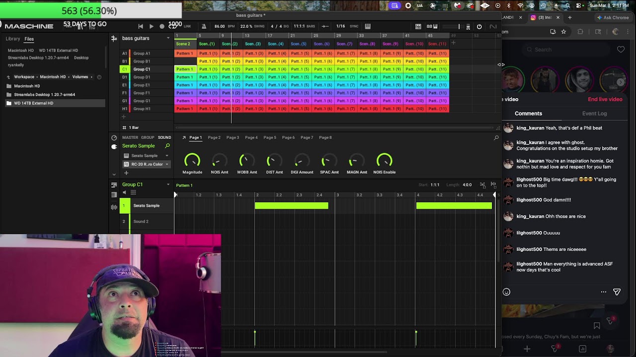 LIVE MIXING for a client