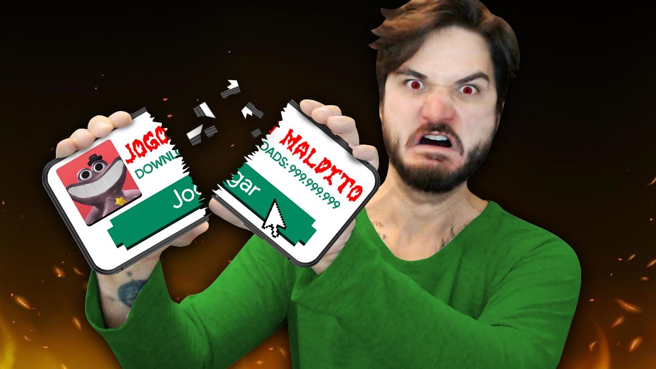 5 JOGOS QUE V&Atilde;O FAZER VOC&Ecirc; QUEBRAR O SEU CELULAR DE RAIVA!