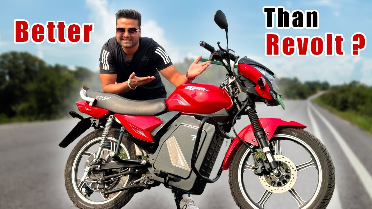 Does this New Pureev Eco Dryft 350 Electric Bike Run to 170 Kilometers on a Charge?