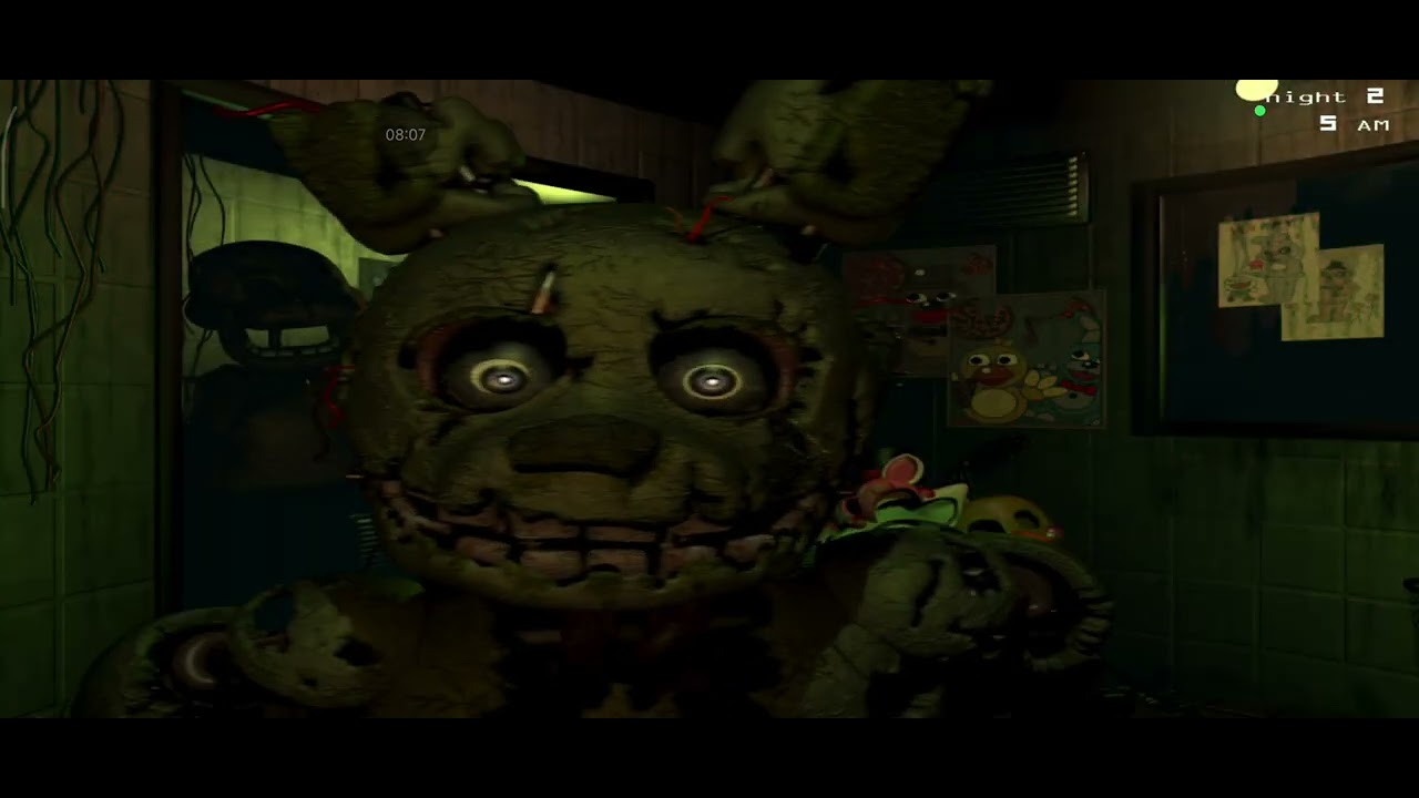 Five nights at Freddy 3 ( кучу скримеров)