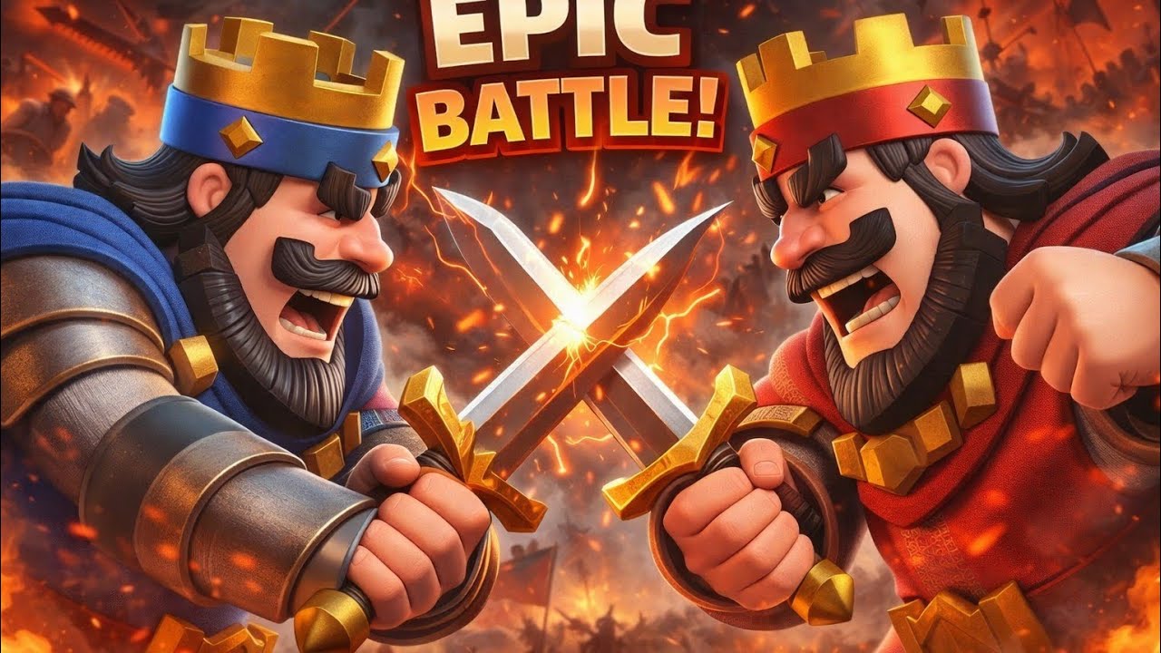 2V2 CONTINUA INSANO-CLASH ROYALE 