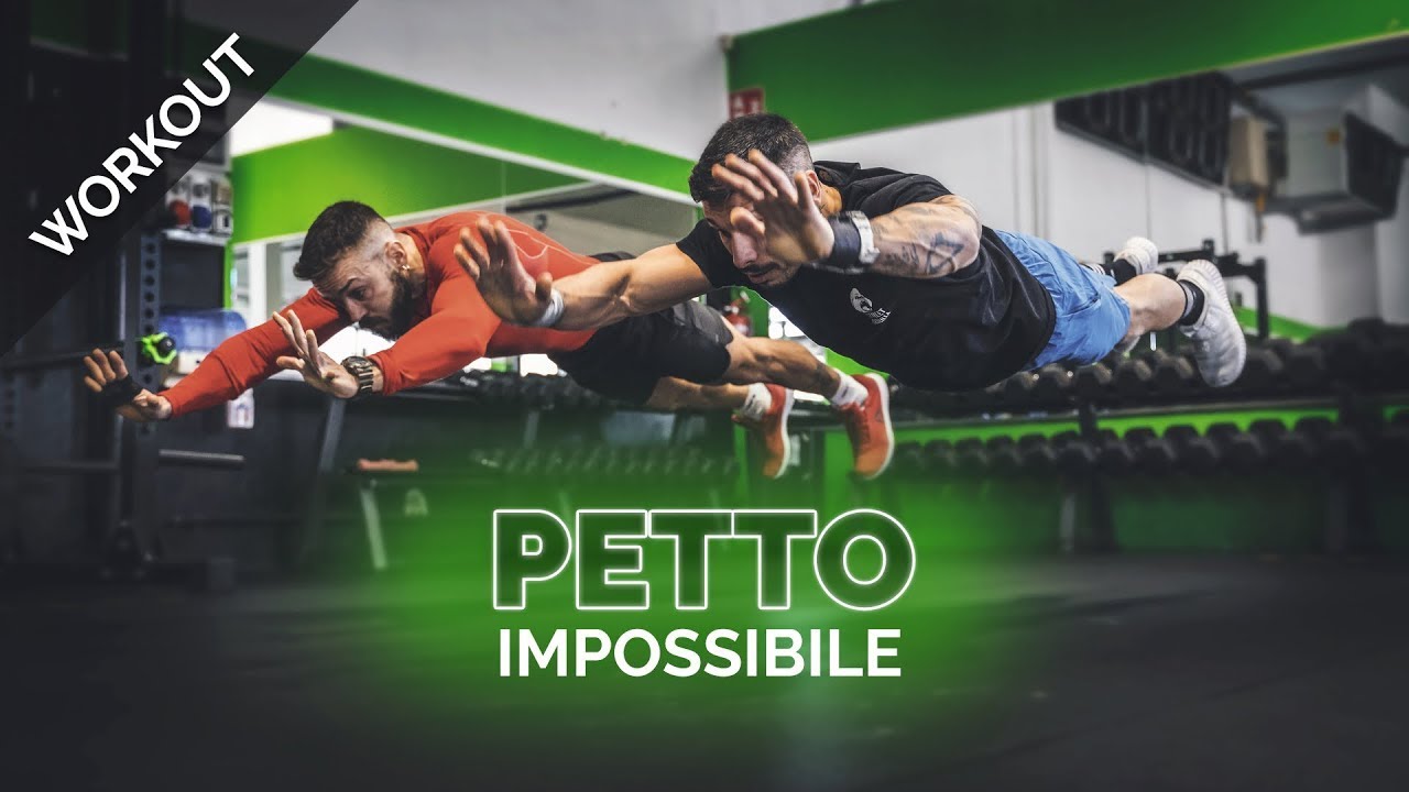 ALLENAMENTO PETTO IMPOSSIBILE IN 8 MINUTI   Accetti la sfida