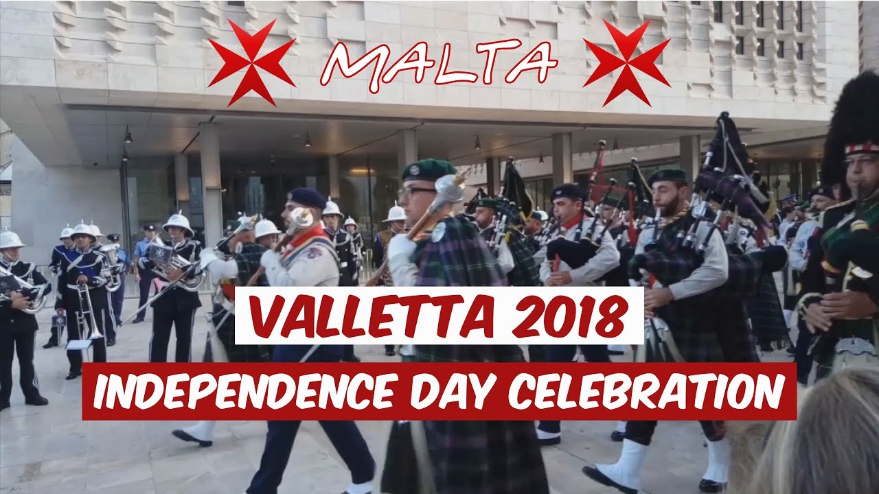 Malta 2018 - Valletta independence day celebration