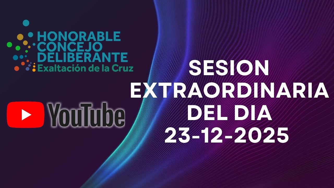 SESION EXTRAORDINARIA DEL DIA 23/12/2025