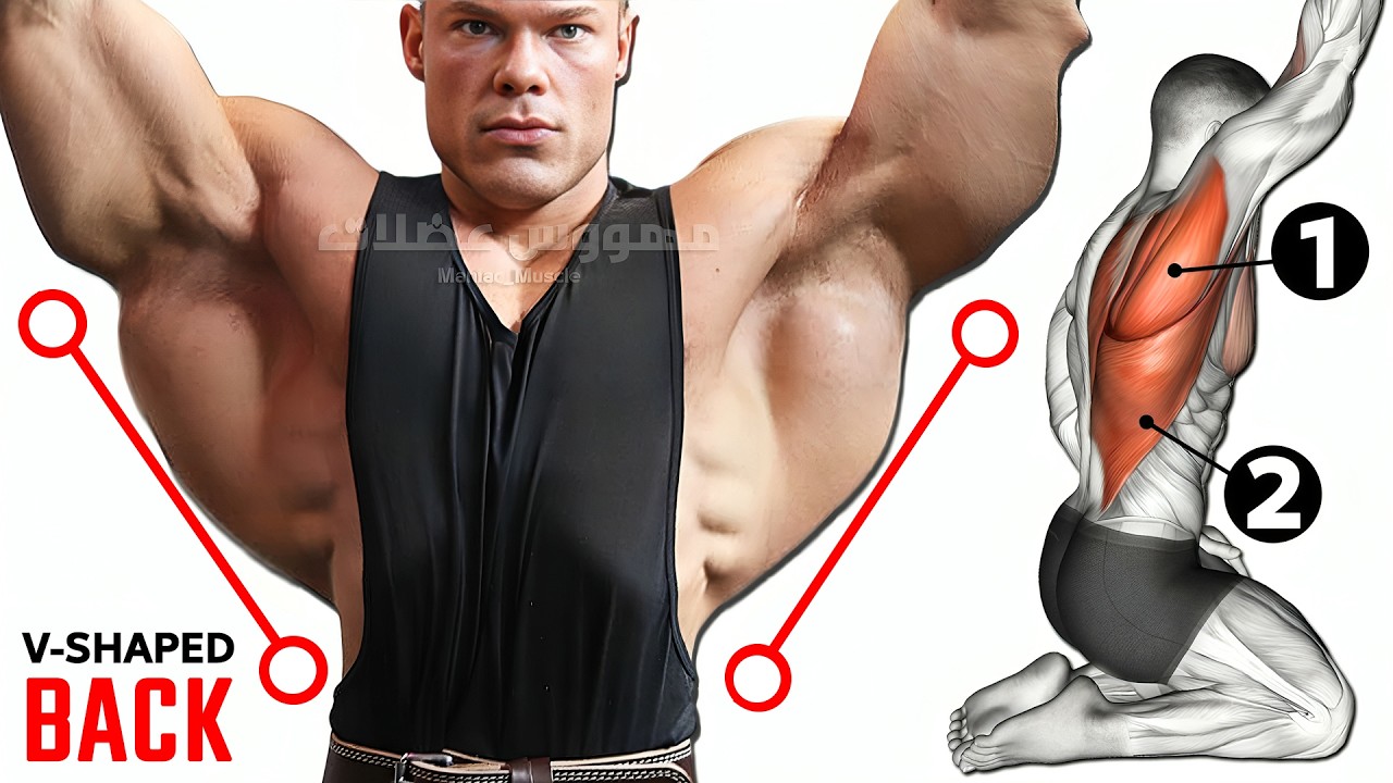 The Best V-Shaped Back Workout to Get WIDE Lats