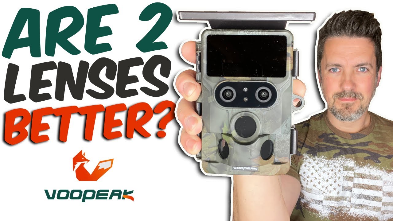 Are 2 Lenses Better than One? Voopeak TC22 Solar Trail Cam with Starlight Night Vision and Wifi