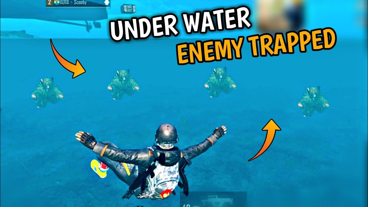 10000 IQ Enemy under water escape plan 🔥 - 20 kills - Pubg mobile Hindi Gameplay