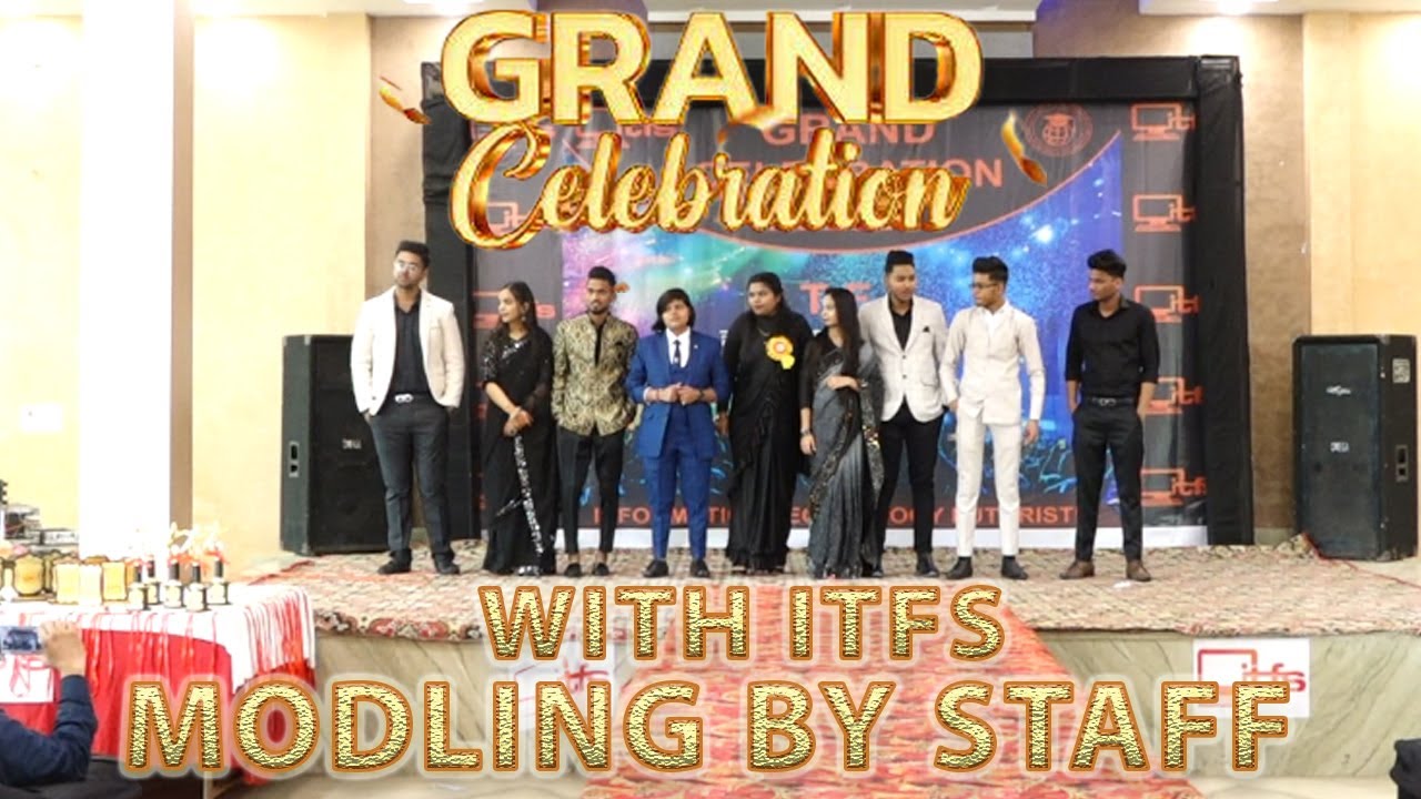 ITFS ANNUAL FUNCTION 2023, MODLING BY STAFF ❤️ @itfs.sambhal