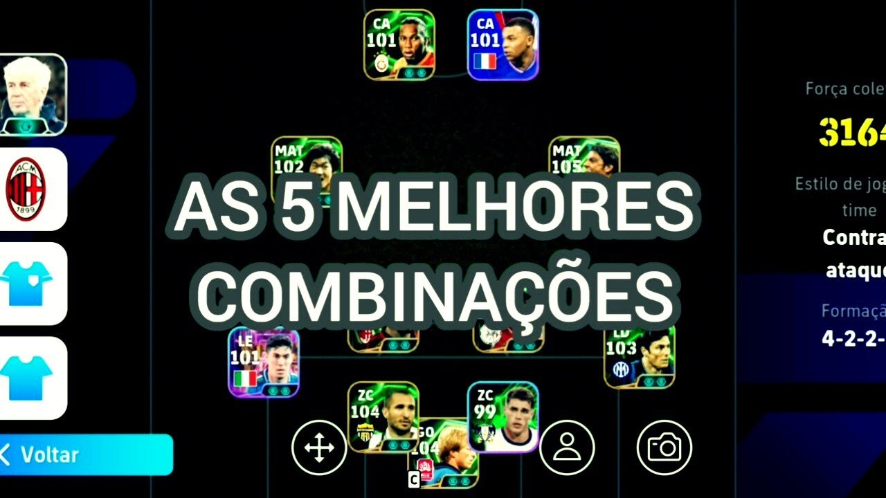 O SEGREDO DA DUPLA DE VOLANTES NO EFOOTBALL.