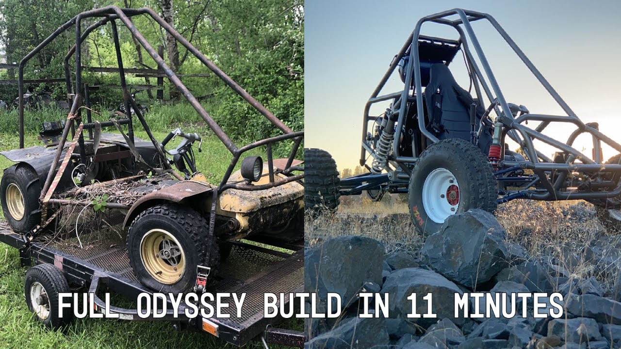 11 Minute Time-lapse Build of our GSX600 Honda Odyssey!