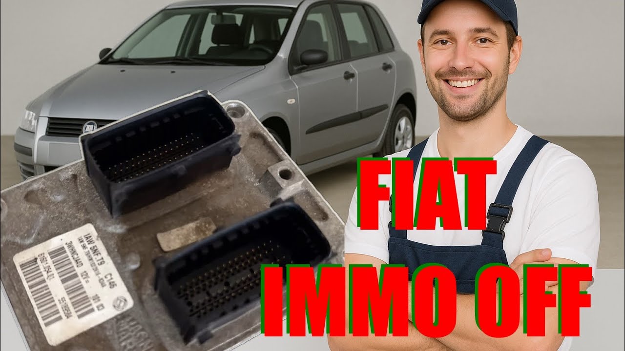 Отключить иммобилайзер Fiat. MM IAW 5NF immo off