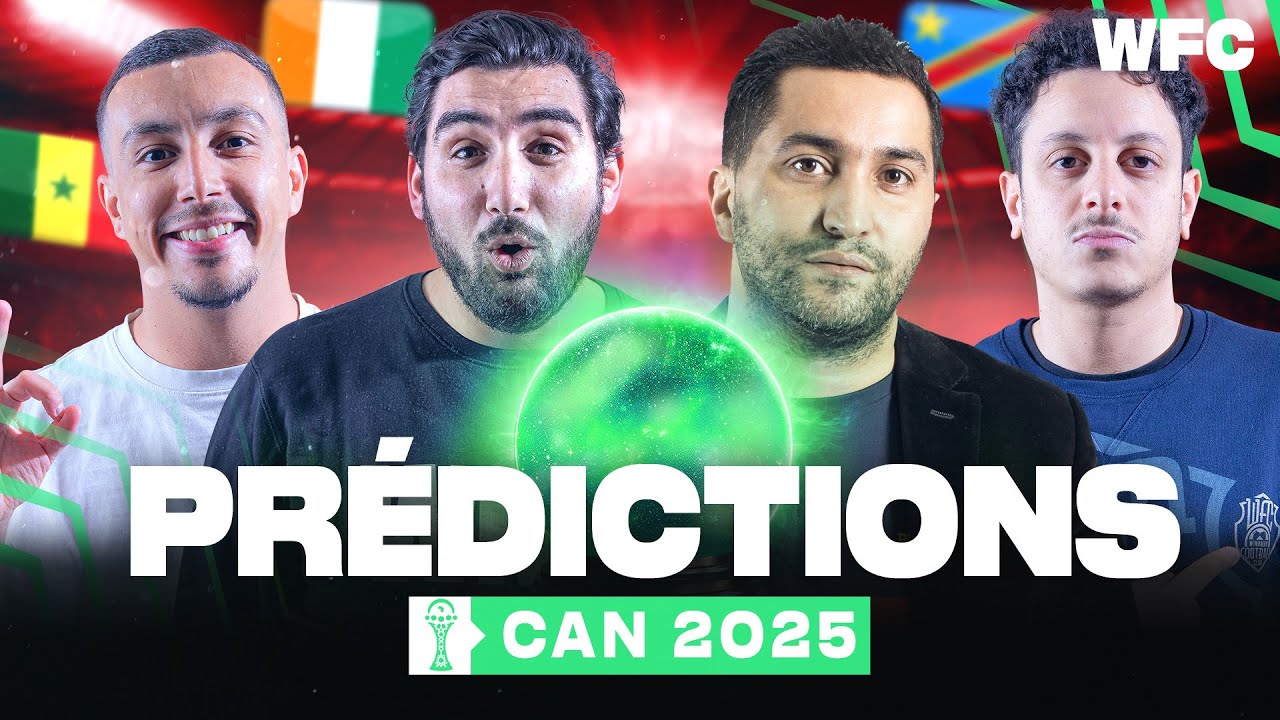 ⚽ CAN 2025 : Les pr&eacute;dictions de la phase finale (Football)