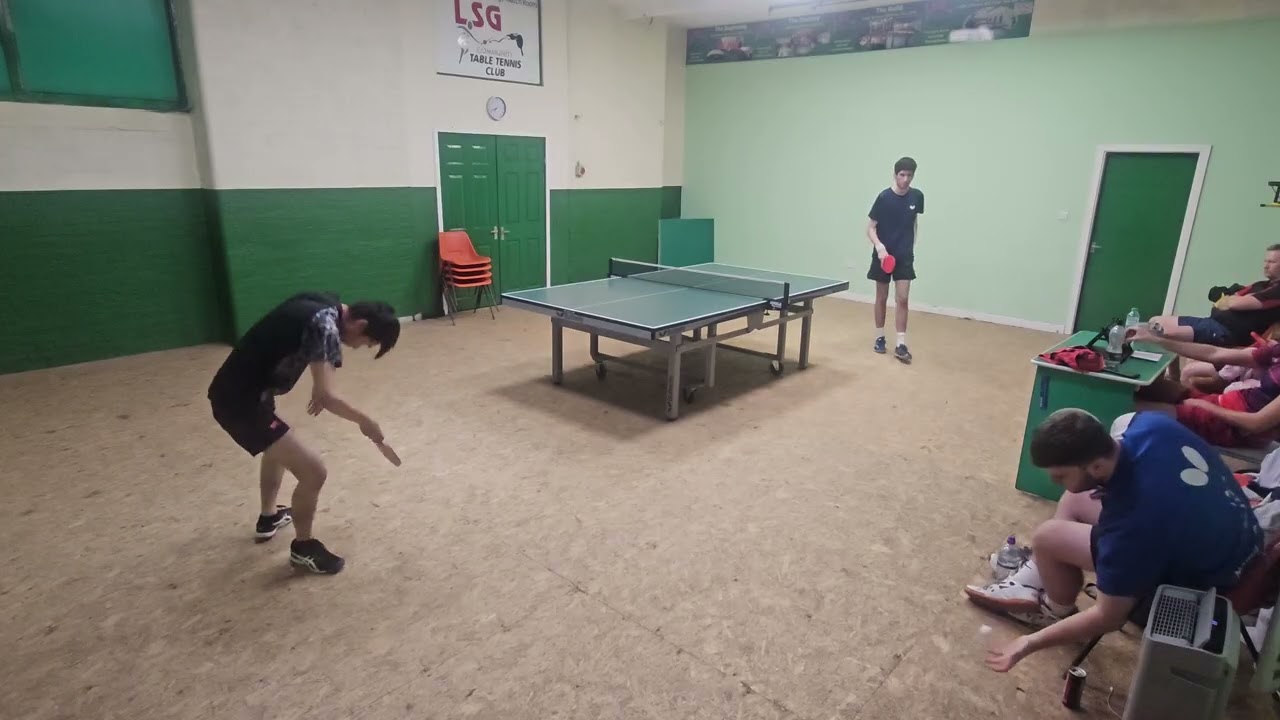 Joseph Ilia v Forster Chiu - Warrington TTL Div 1 - LSG A v Padgate B