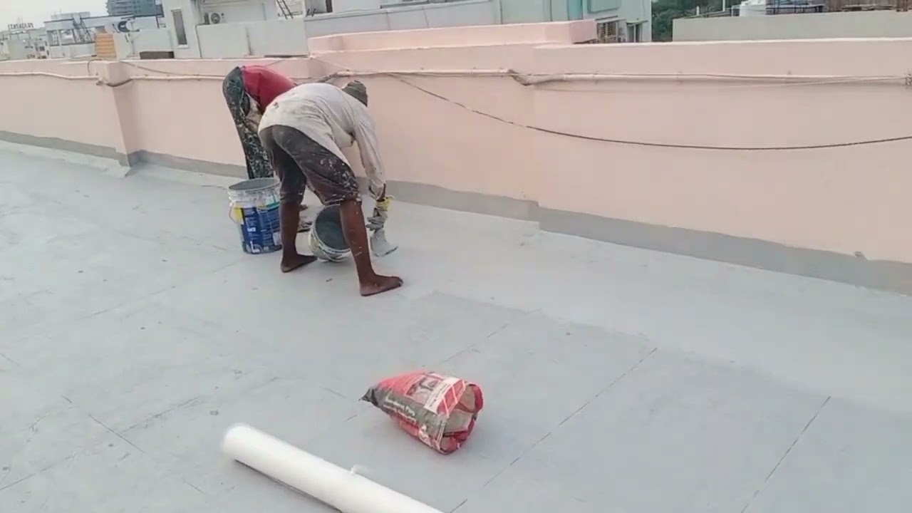 TERRACE COATING WORK