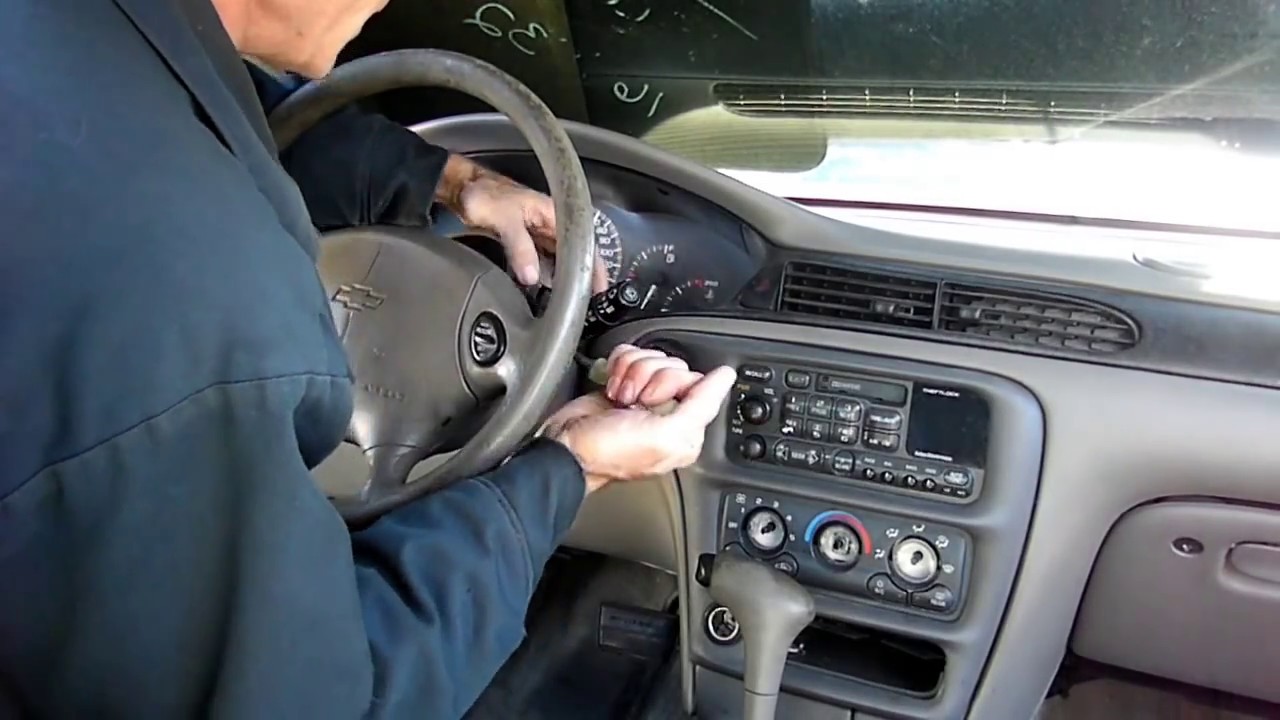 Malibu 97- 03 Multifunction Switch Removal