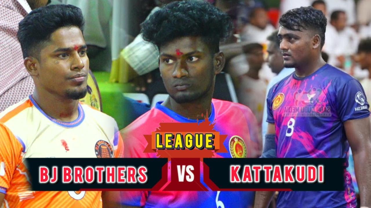LEAGUE || KATTAKKUDI SPORTS (vs) BJ BROTHERS COVAI || DHARAPURAM MENS KABADDI TOURNAMENT.