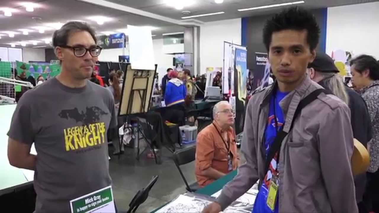 Son of Batman Inker Mick Gray @ Big Wow! Comicfest