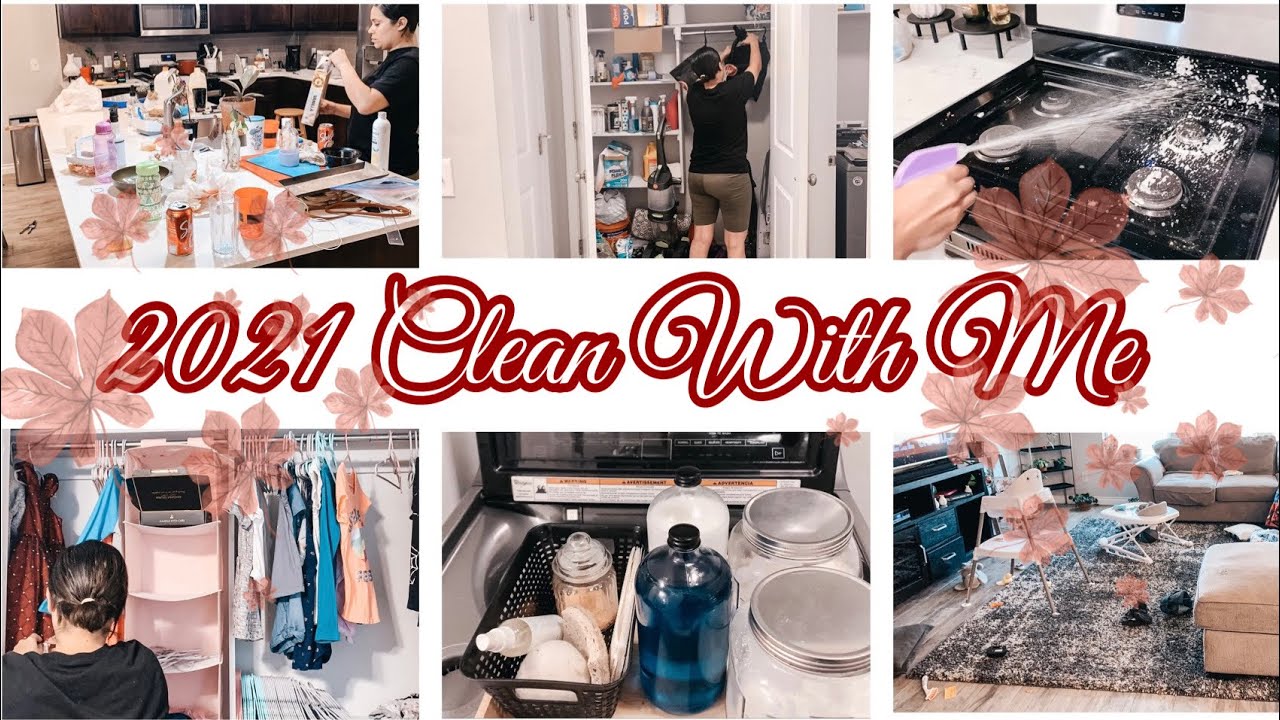 2021 Speed Clean with Me | Cleaning Messy House | Cleaning Motivation Video | 