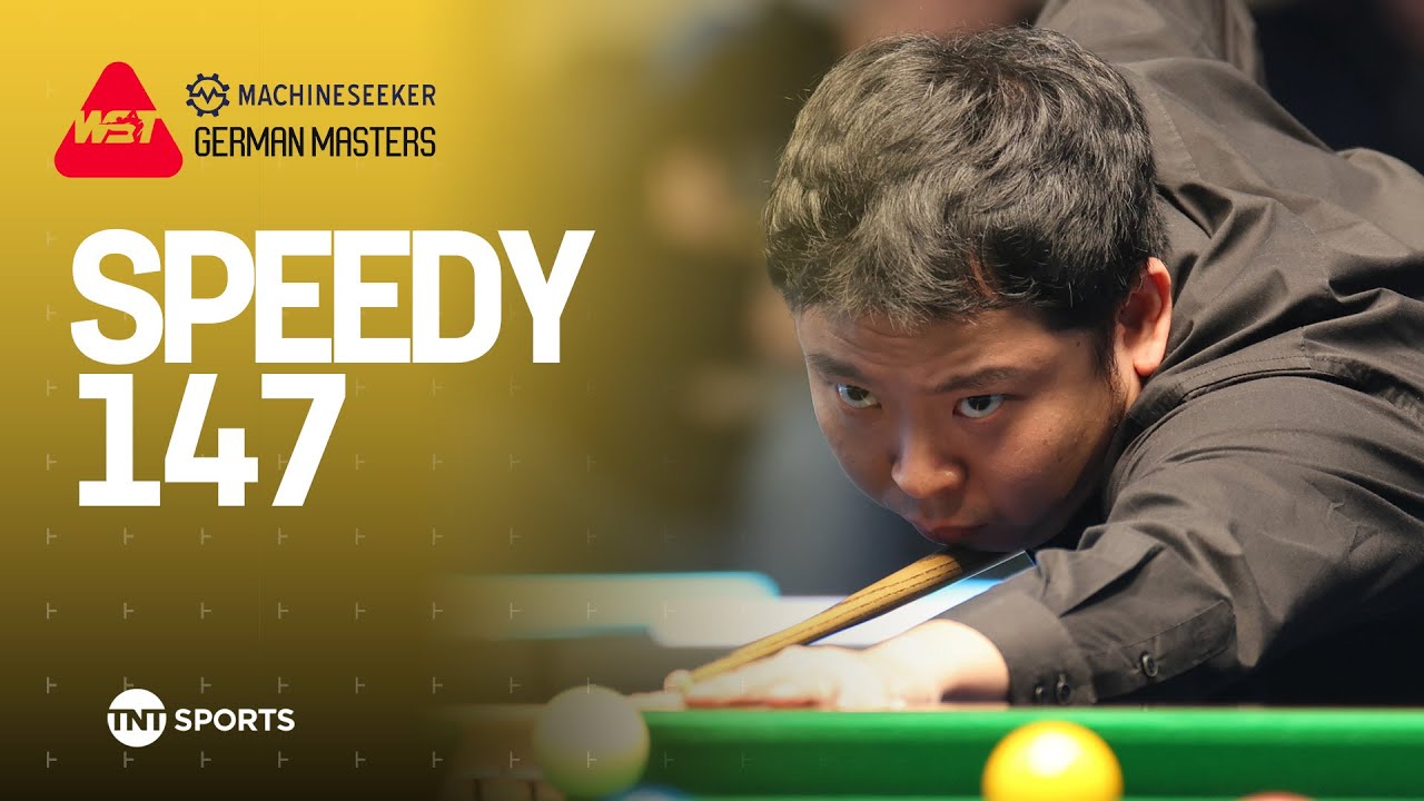 Zhang Anda's FIFTH maximum break 🔥 | Zhang Anda vs Barry Hawkins | German Masters 2026 Highlights