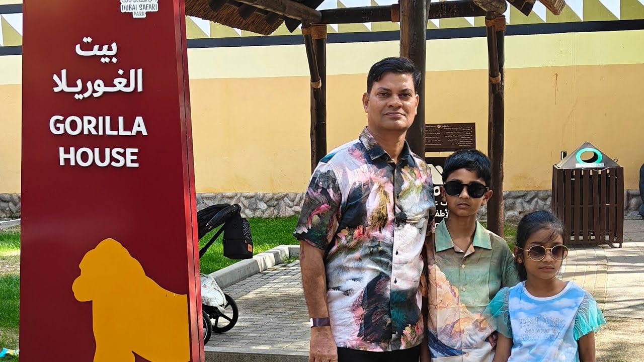 Tour of Dubai Safari Park 🦁🦓🐅🦍🐪❤️🥰👌🫶🎊🎉...