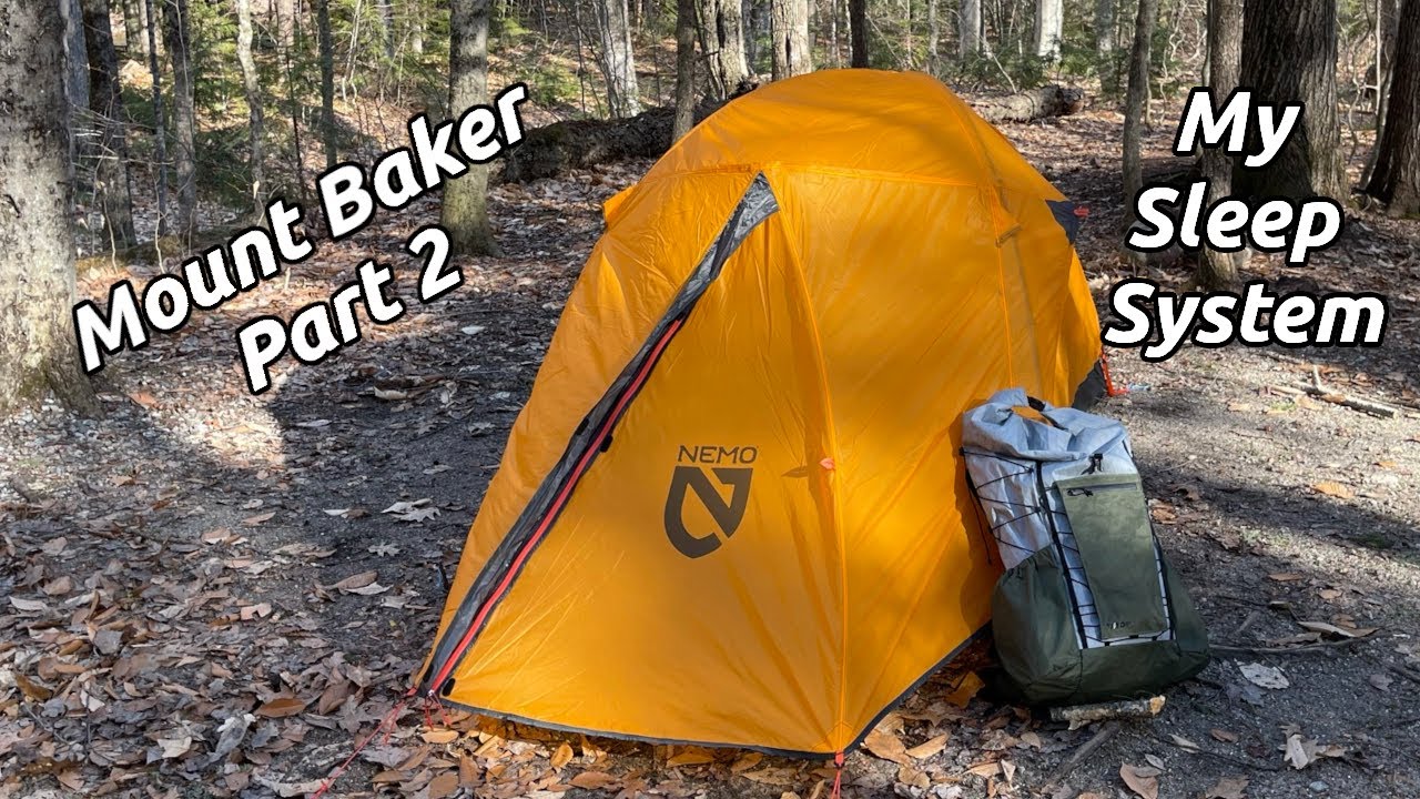 Nemo Kunia Tent | My Sleep system  | Mount Baker Prep Part 2