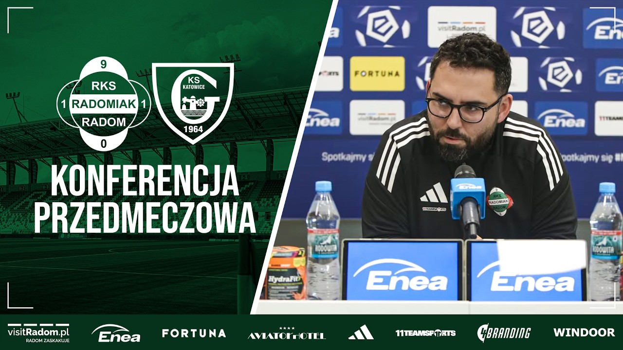 Konferencja prasowa przed meczem z GKS-em Katowice | LIVE