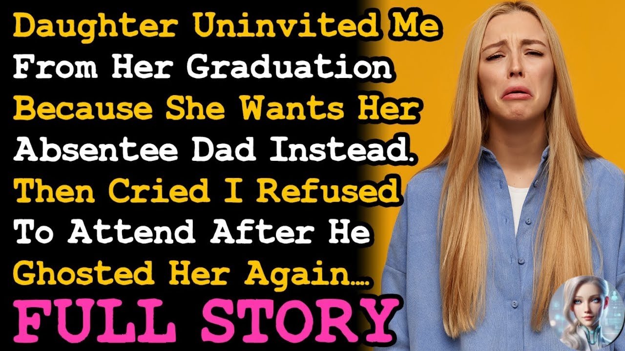 UPDATE Daughter Uninvited Me From Her Graduation Cos She Wants Her Absentee Dad Instead AITA