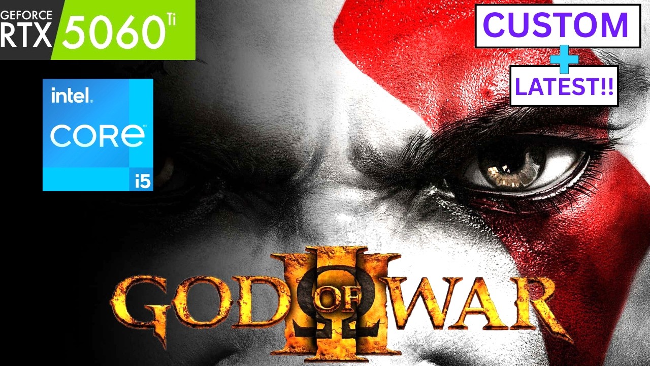 God of War 3 | RTX 5060TI | CUSTOM Settings | I5 14600K | 1080P | RPCS3 Latest!!
