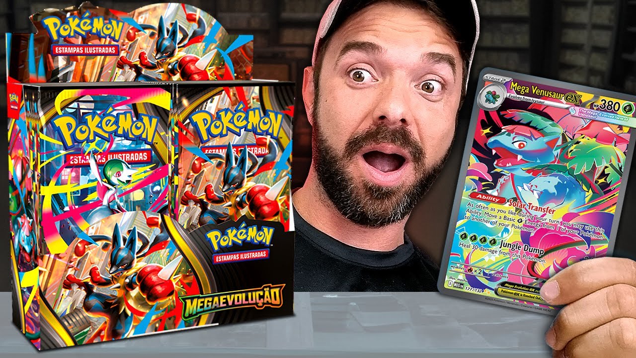 Abri a nova booster box de Megaevolu&ccedil;&atilde;o!