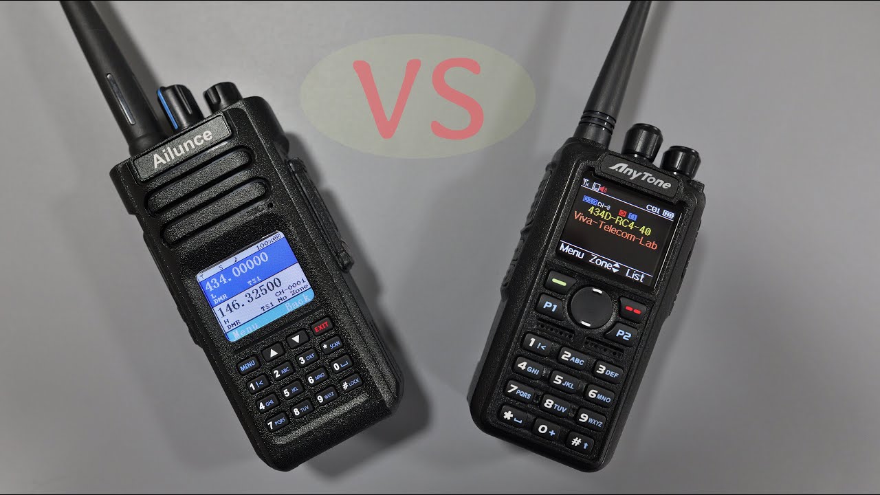 Какая цифровая радиостанция лучше? Anytone AT-D878UV ii plus или Ailunce HD1