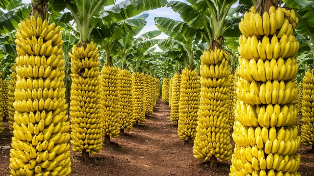 How to propagate a dwarf banana ?  ,New Ideas Of Propagation Grafting Banana a mini