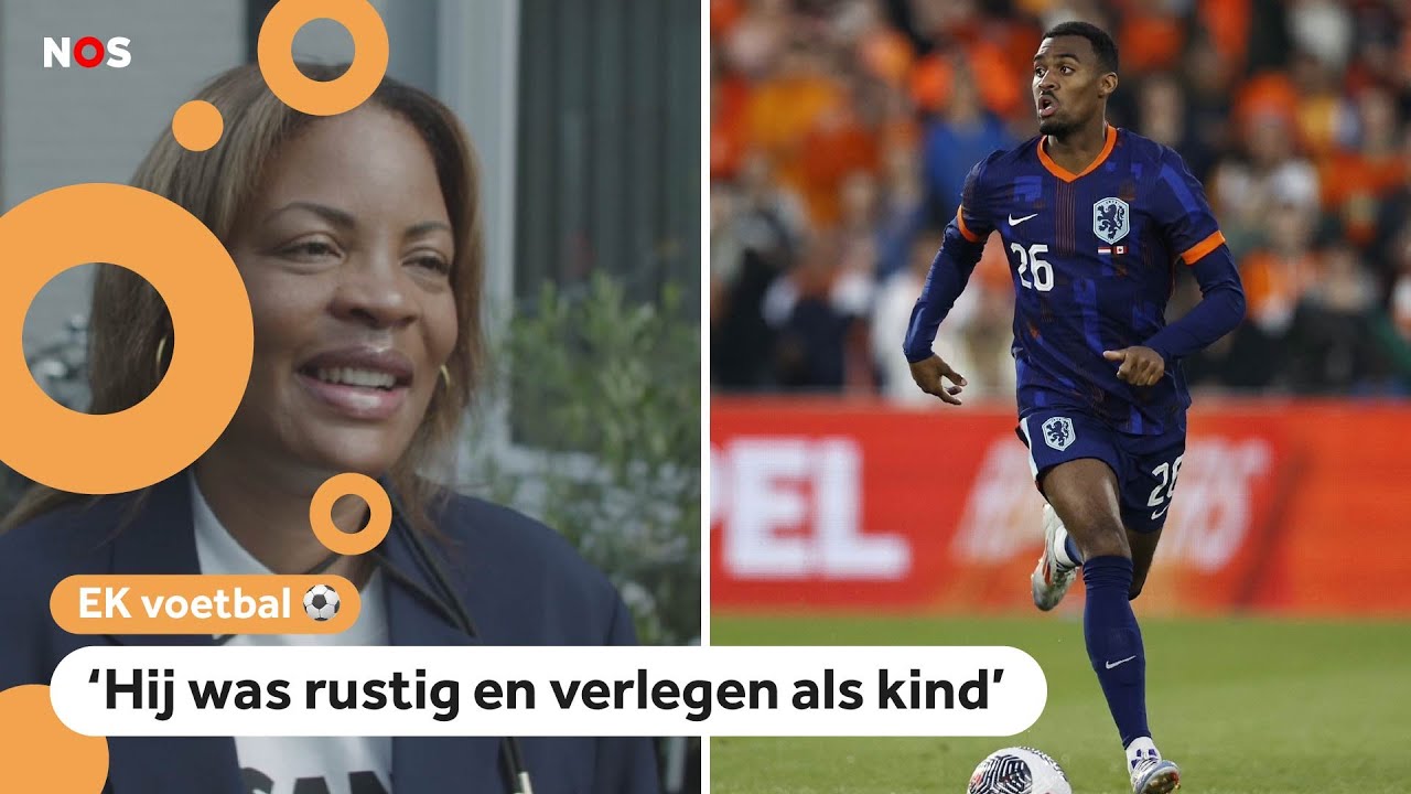 De moeder van... Oranje-speler Ryan Gravenberch