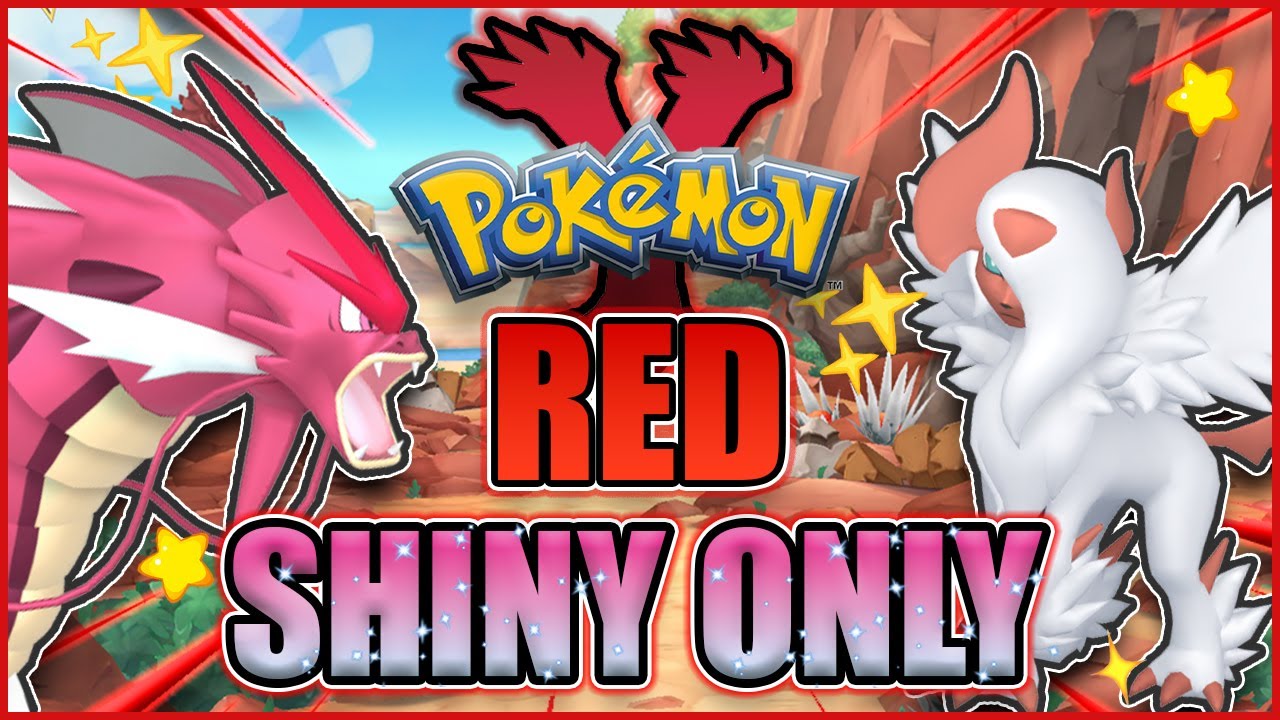 Can only RED SHINY Pokemon beat a Y Hardcore Nuzlocke