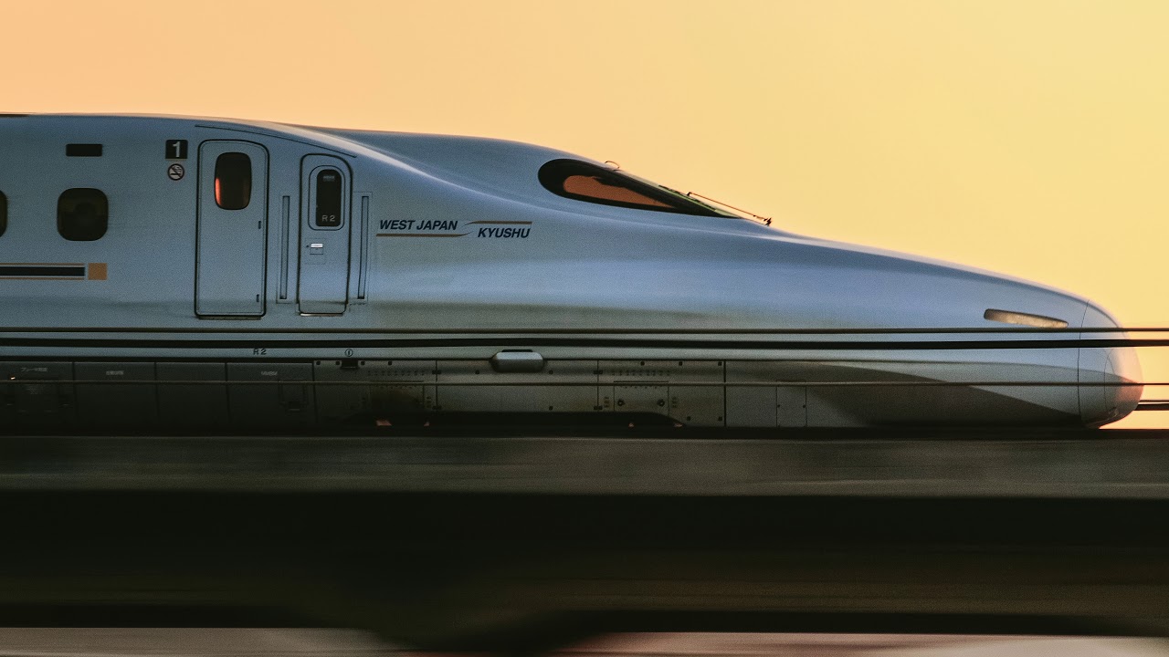 The Shinkansen Bullet Train Sounds ! | For sleeping, studying | 8Hours