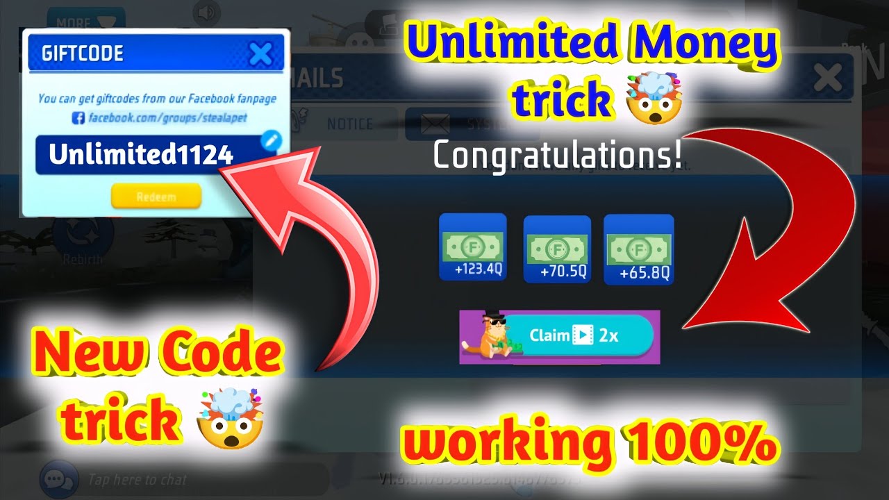 Craftland Map unlimited money 🤑 trick 😍!! Steal a pet unlimited money tricks 100% working 😍😍