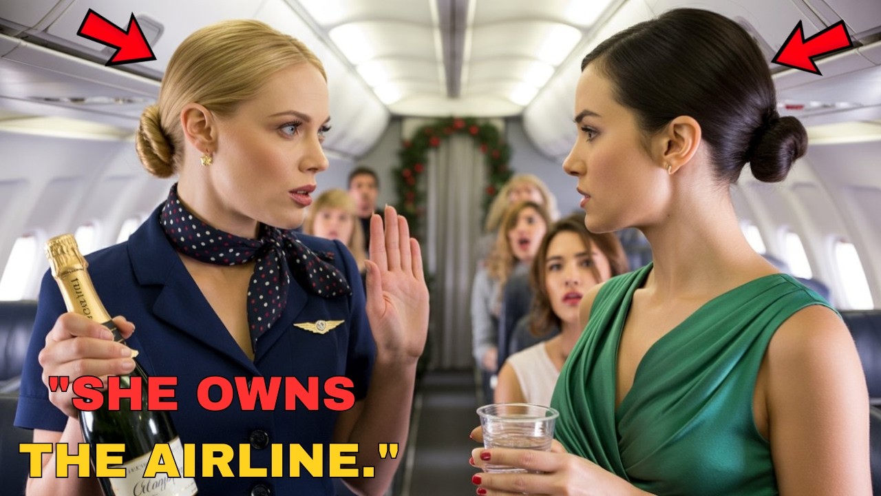 Black Passenger Refused Champagne in First Class — She’s the CEO Who Signs Their Paychecks